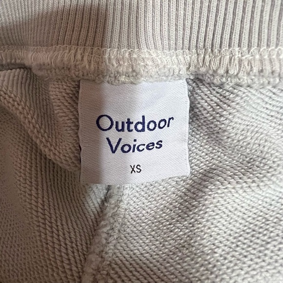 Outdoor Voices | Pickup Joggers Colorblock Two Tone High Rise Sweatpants Size XS - Picture 3 of 12